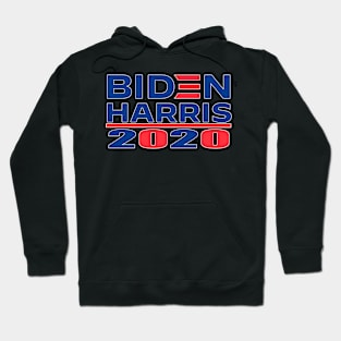 BIDEN HARRIS 2020 - LOGO FOR 2020 BLUE AND RED TEXT Hoodie